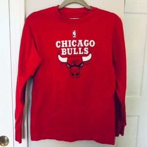 Chicago Bulls Long Sleeve Logo Tee